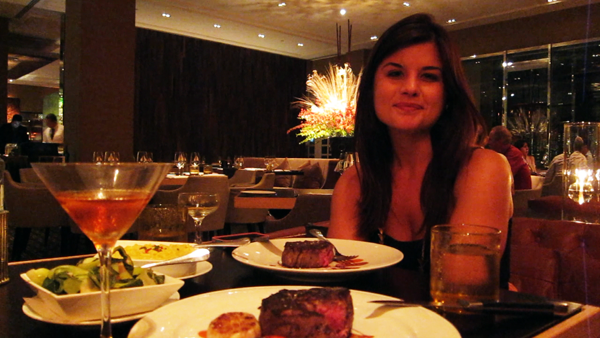Dinner at the Bourbon Steakhouse at Turnberry Isle Miami
