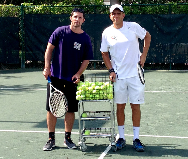 Tennis Lessons with Julian of Cañas Tennis at the Turnberry Isle Tennis Center