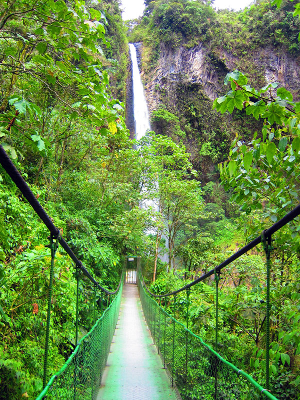 Waterfalls of Banos Ecuador