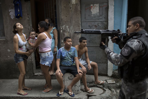 Pacification in Rio's Favelas before World Cup 2014