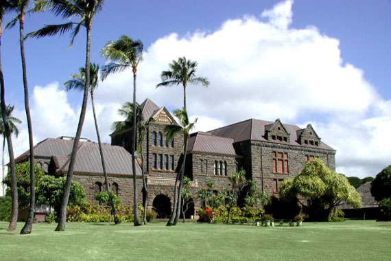 The Bishop Museum in Oahu, Hawaii