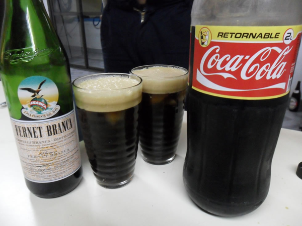 Popular Drinks of Argentina: Fernet and Coca Cola