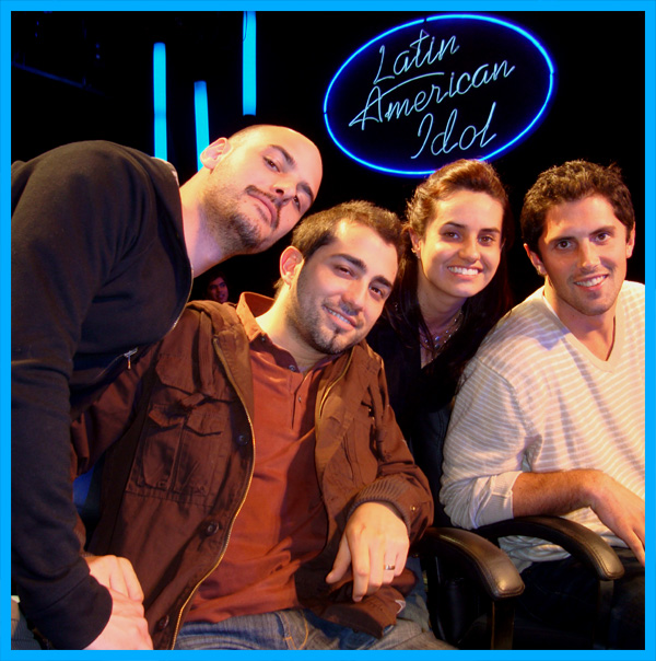 Sitting at the Judges Table @ Latin American Idol in Buenos Aires, Palermo